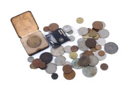 Small group of World coins.