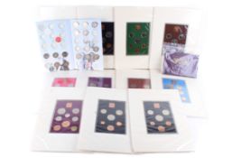 Eleven proof sets.