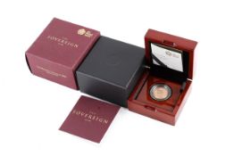 2017 Piedfort proof sovereign. Weight 15.