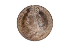 1887 Queen Victoria Crown coin.