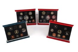 Four proof coin sets. Dated 1994 to 1997.