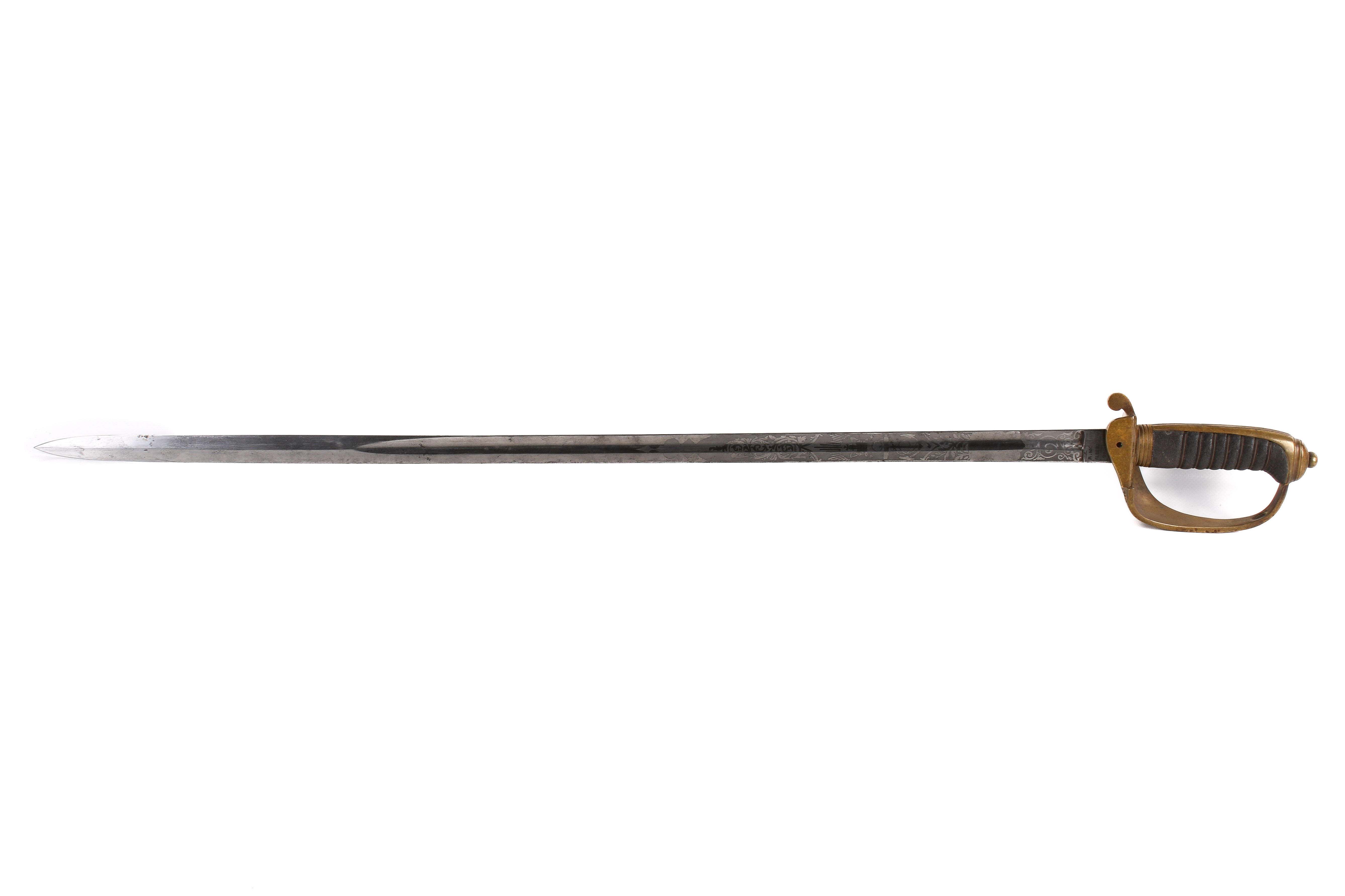 An 1827 pattern Moody of Portsmouth naval sword. - Image 2 of 5