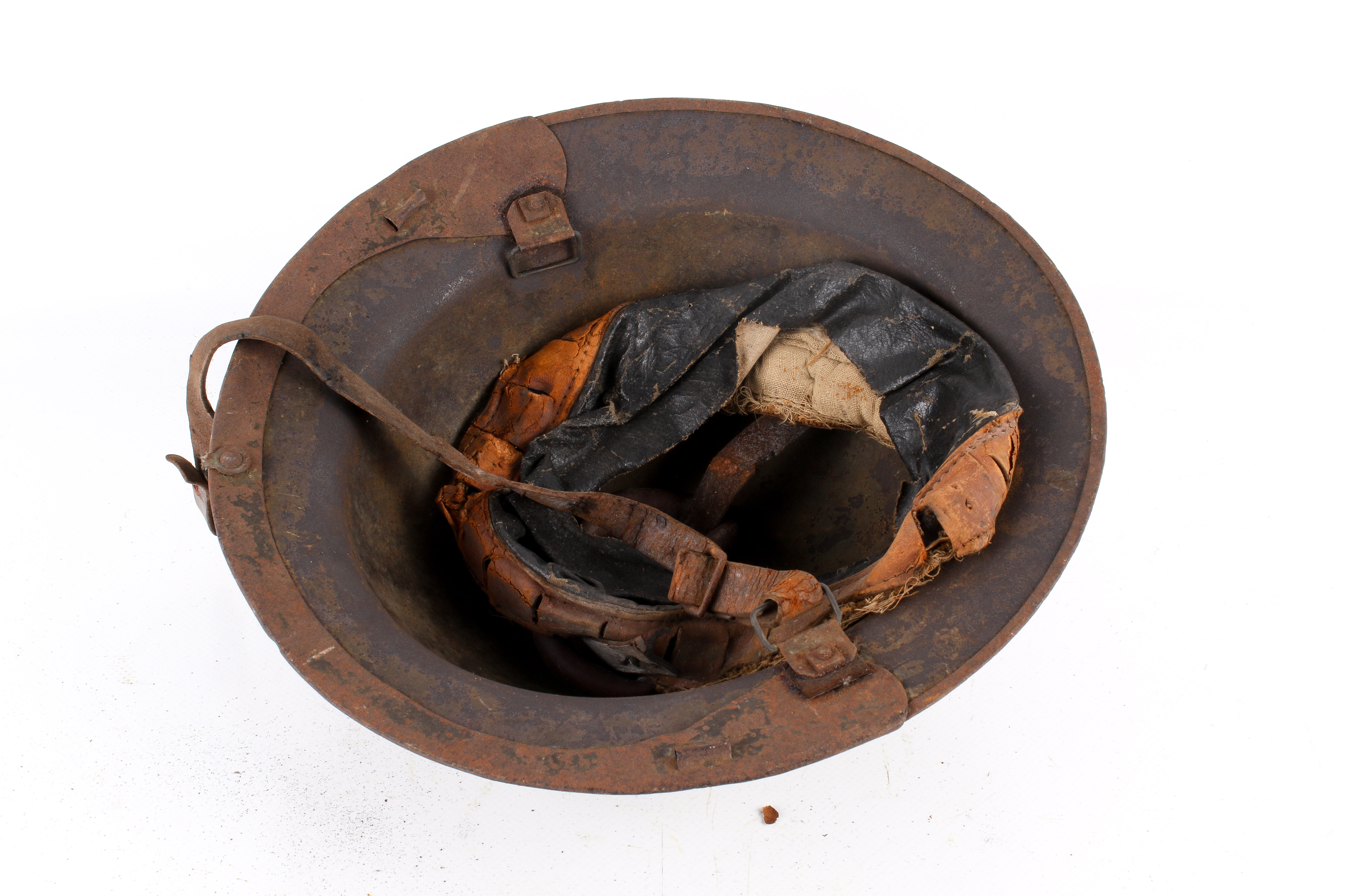 A WWII helmet. - Image 2 of 2