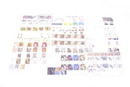 An unusual collection of Great Britain stamps.