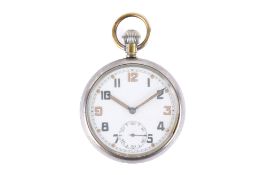 A WWII GSTP military pocket watch.