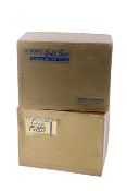 Two vintage Victory Gold Box plywood jigsaw puzzles. Including 'Purple Mountain Majesty approx.