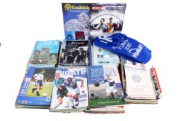 A quantity of Bristol Rovers programmes and other items.