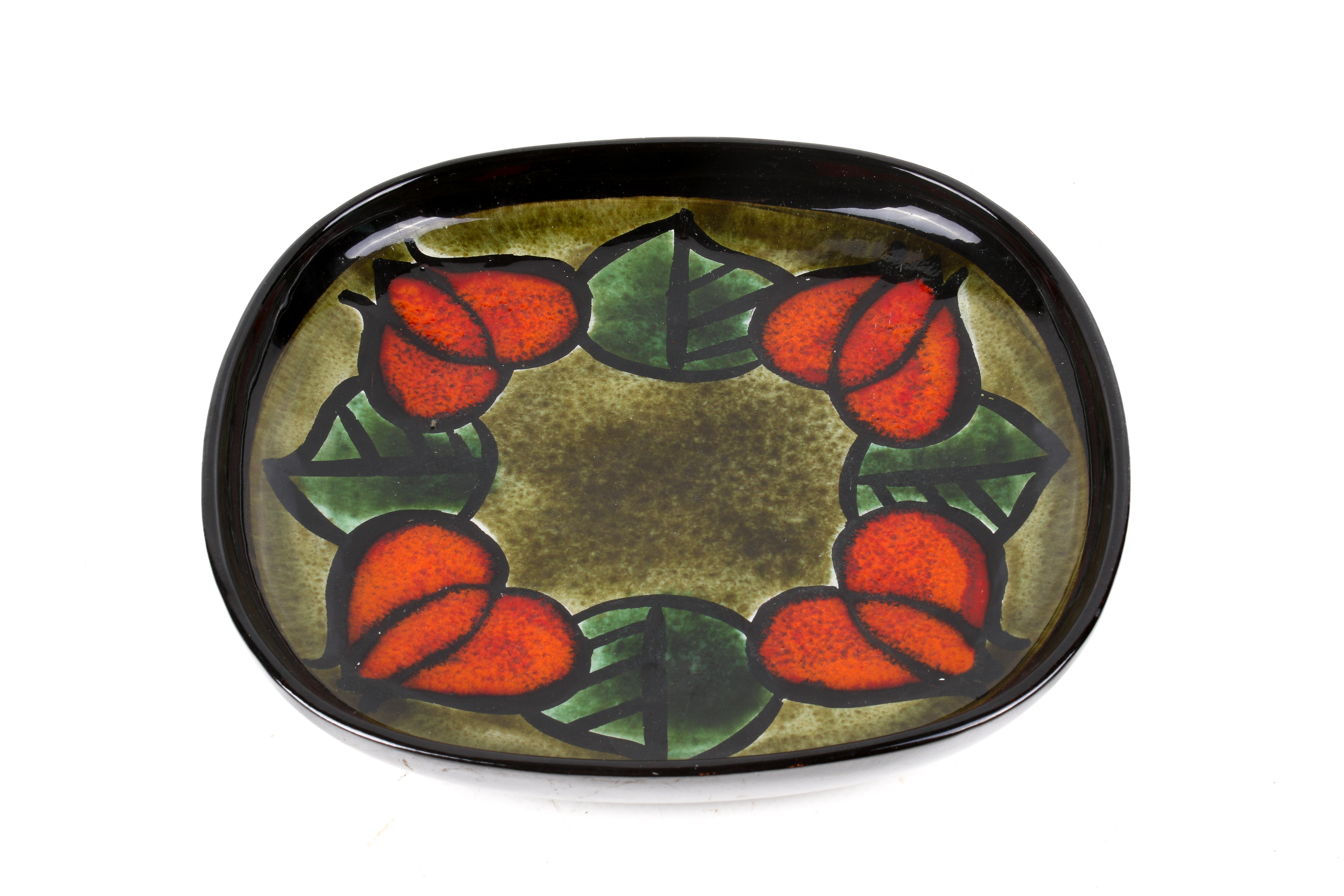 A mid-century Adolf Burkart, Switzerland harvest design plate.