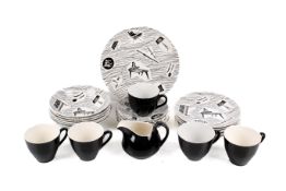 A collection of circa 1960s Ridgway Potteries Homemaker dinner and tea service.