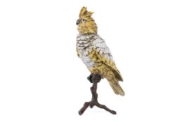 Franz Bergman (1861 - 1936) a large late 19th/early 20th century Austrian cold painted bronze