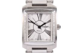 A mid-size stainless steel dress watch by Christopher Ward.