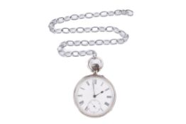 A 19th century John Bennett silver hallmarked cased open face pocket watch.