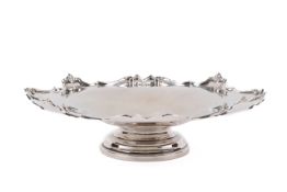 A silver tazza.
