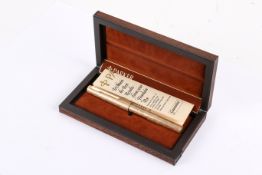 A Parker fountain pen.