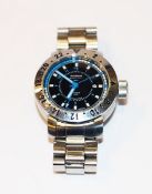 Insignum Blue Ocean GMT Herren-Armbanduhr, Automatic, Tragespuren