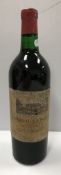 One bottle Chateau la Pointe Grand Cru Pomerol 1962