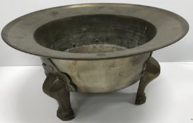 A 19th Century Chinese bronze censer wit