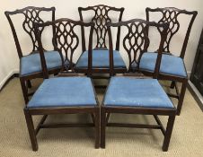 A set of five 19th Century mahogany Prov