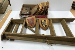 A 19th Century painted five tier steplad