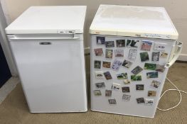 A Zanussi freezer together with an AEG S
