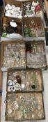 Three boxes of assorted china wares to include Hostess tableware 