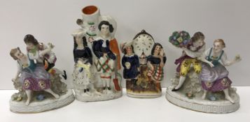 A pair of circa 1900 Sampson of Paris figures of 