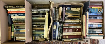 Four boxes of books relating to various