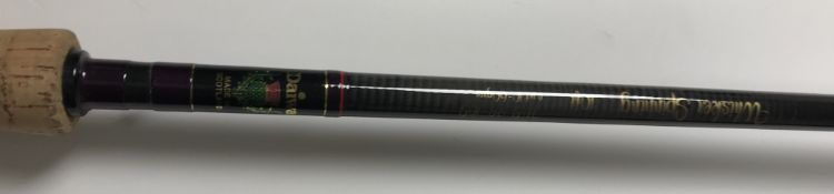 A Daiwa Whisker Spinning 10' two piece fly rod and an A&F Graphite Fly 9' two piece rod