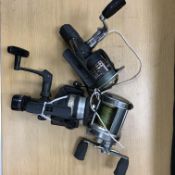 A Daiwa Millionaire Proteus 300 reel,