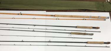 An Olivers of Knebworth two piece fly rod,