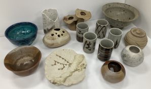 A box of fifteen items of various studio