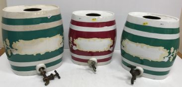 Three late 19th/early 20th Century glaze
