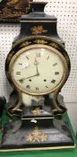 A 19th Century Swiss bracket clock, the