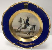 A late 19th Century Berlin KPM armorial