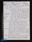 1994 Lucas Redebe Assessment file on player ability, fitness, suitability, history and other