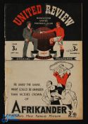 1946/47 Manchester Utd v Sheffield Utd Div. 1 match programme 26 May 1947; slight wear to spine,