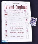 The following lots are football memorabilia relating to Derek Lewin, football player for Oldham