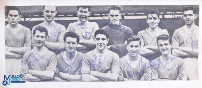 1950-70 Manchester United Newspaper & magazine Scrap Book, a large folio album that includes