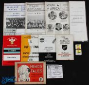 Welsh & Wider Rugby Miscellany (11): What a little trove, with a central gem: an original 1970 WRU