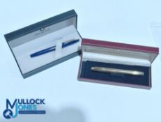Sheaffer Fountain Pens to include gold plated example with 14k gold nib, together with one not