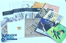 Selection of Fountain Pens Auction Catalogues, Repair and Restore Books, Magazines (14)