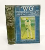 W G Grace Cricketing Reminiscences & Personal Recollections - James Bowden 1899 book, 1st edition,