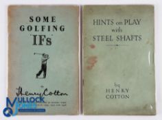 Henry Cotton Golfing Handbooks (2) to incl 