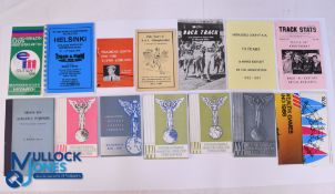 A collection of over 50 athletics meetings, books, publication and posters