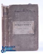 1820/21 Early Golf Ball and Clubmakers Directory - Post Office Annual Directory in The Edinburgh and
