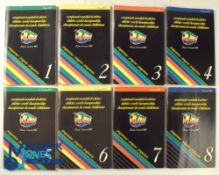 Eight Rome Italy 1987 World Athletic Championships programmes - All 8 days programmes in good