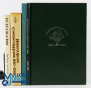 Golf Books, to include The Golf Ball Book Udo Machat 200, Royal & Ancient Championship Record Book