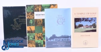 Collection of Famous London Counties Golf Club History Books (4) - George Hartley - 
