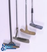 Golf Putters - Ping My Day Arlsen 023735 The Pendulum Acushnet Bulls Eye MacGregor, 3 brass headed