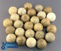 26x Lose assorted Lattice and Square dimple pattern Golf balls - condition varies A/G overall